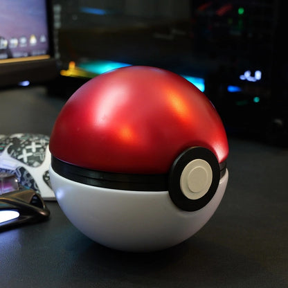 Pok é mon Pok é Ball, 3X3 size, iron shell+PLA nine key position with cover, built-in illuminated key cap box, key cap display box