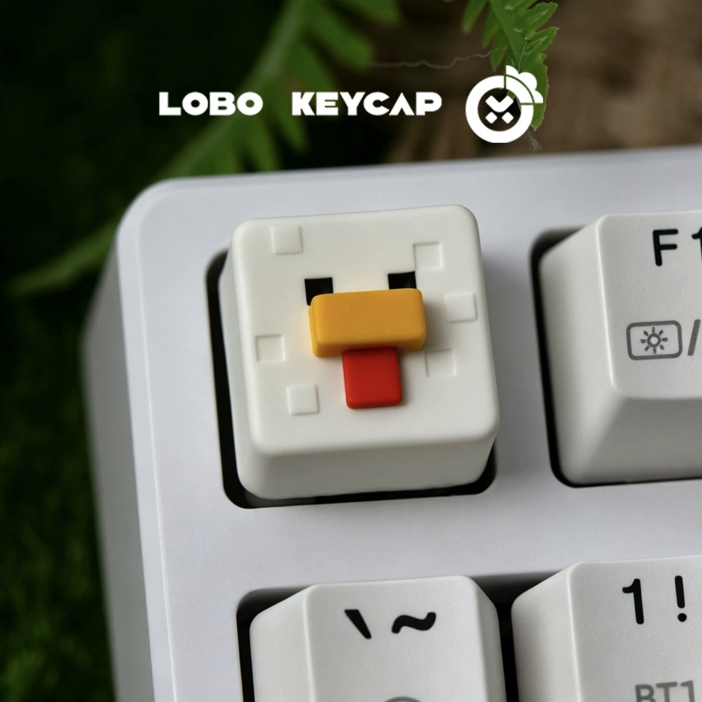 Minecraft， Multi colored resin personalized keycaps, anime, gaming, cultural and creative peripheral products, mechanical keyboard decoration keycaps, gaming keycaps