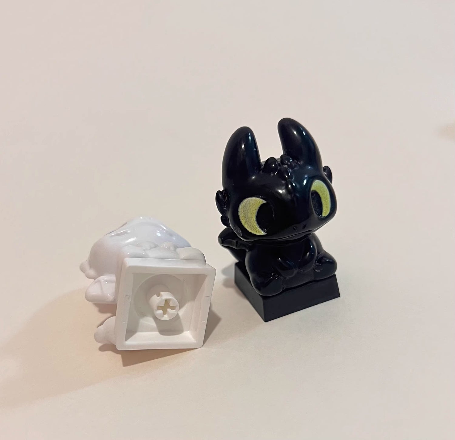 How to Train Your Dragon, Toothless, 1U Resin Shaped Personalized Keycaps, Anime Movie Creative Decorative Keycaps