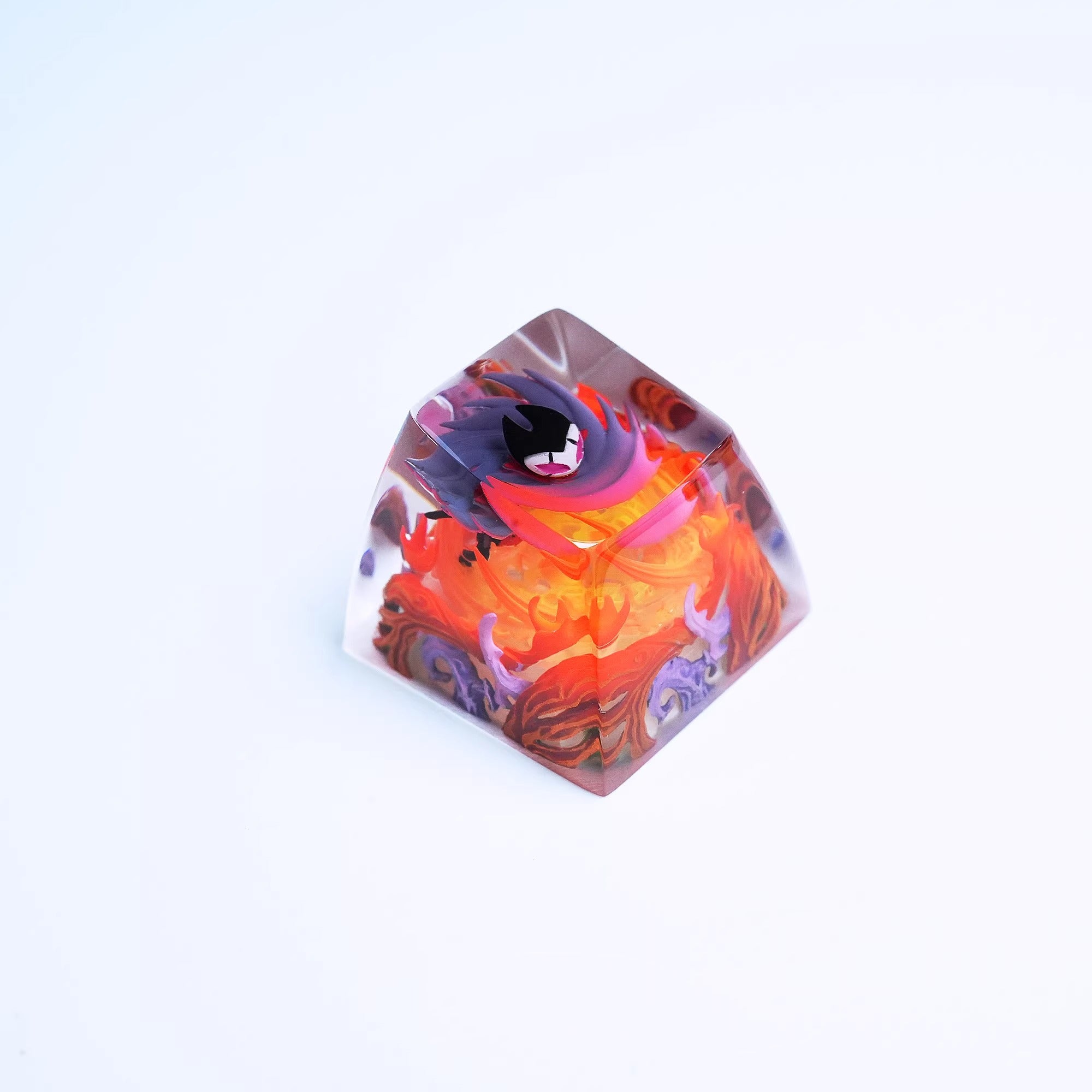 The Hollow Knight，Crystal drops of glue seals, resin personalized keycaps, anime game artisankeycaps