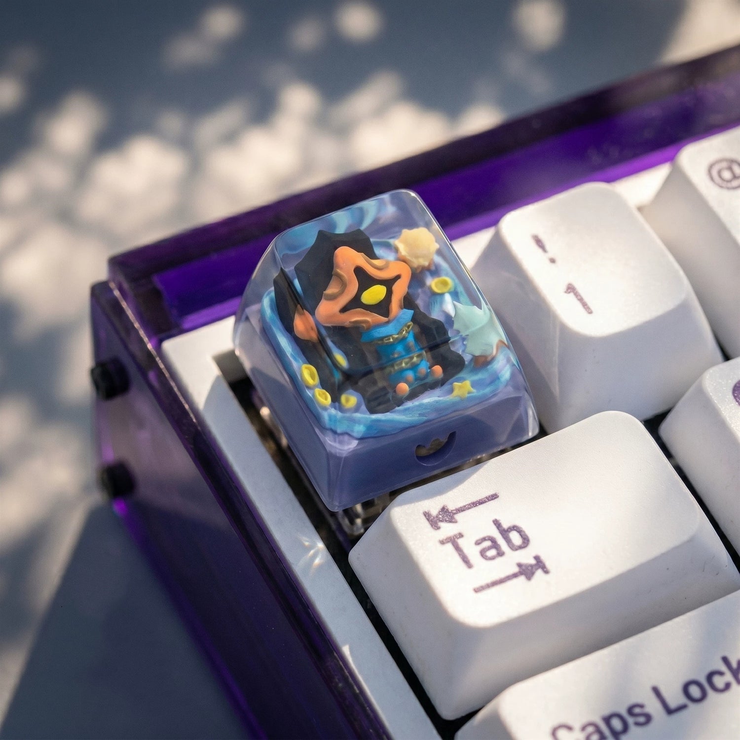 Slay the spire theme design, crystal resin personalized keycaps, game culture creative mechanical keyboard decorative keycaps