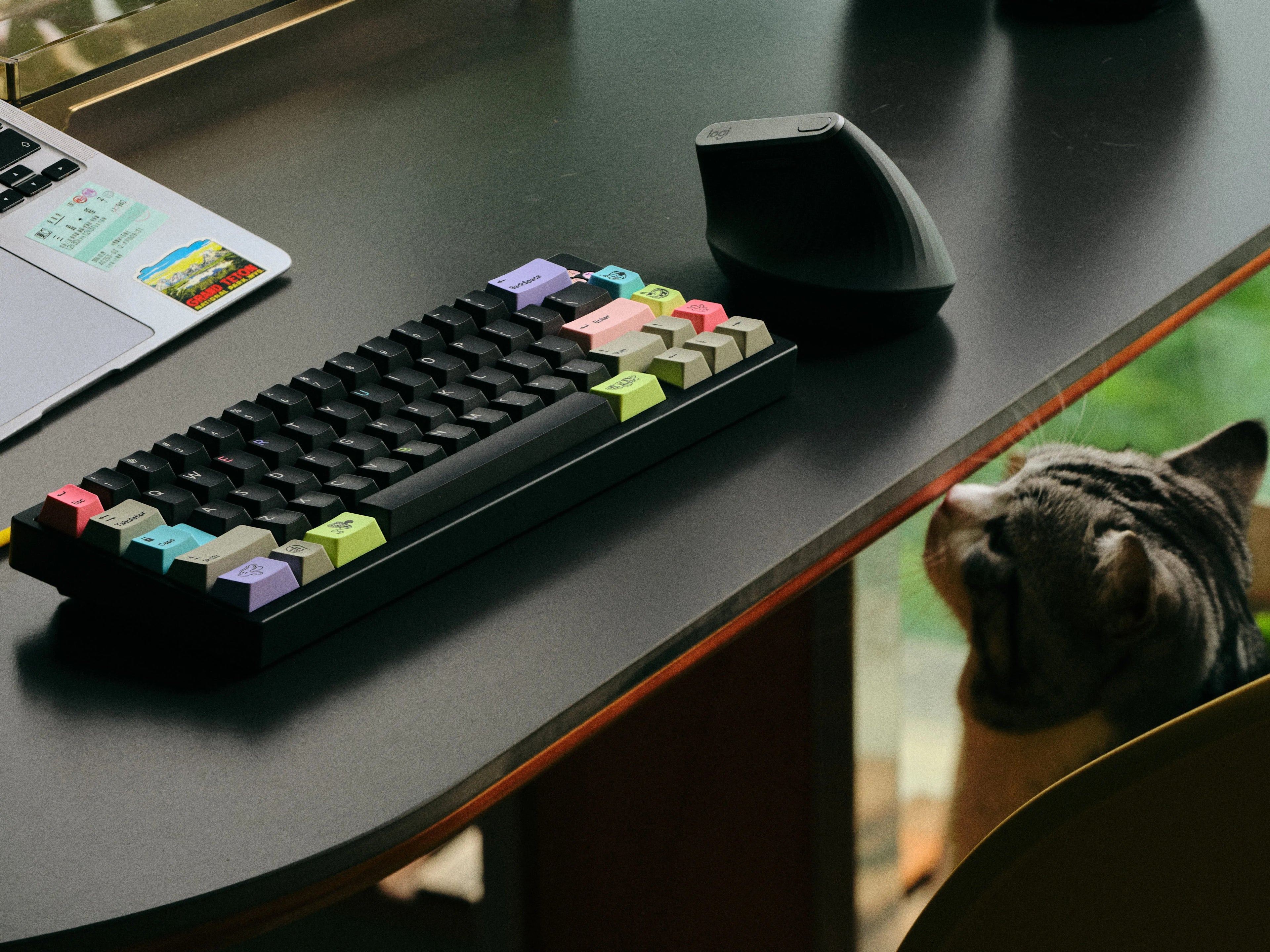 Kill The Rubber themed keycap set, mechanical keycap PBT material material personalized keycap set, compatible with 61/64/68/75/84/87/104 mechanical keyboard replacement keycap