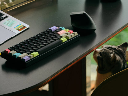 Kill The Rubber themed keycap set, mechanical keycap PBT material material personalized keycap set, compatible with 61/64/68/75/84/87/104 mechanical keyboard replacement keycap