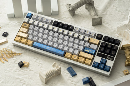 Thor Odinson/The God of Thunder  PBT material personalized keycap set, mechanical keyboard replacement decorative keycaps, Science fiction mythology themed keycaps compatible with 61/64/68/75/84/87/104 key mechanical keyboards