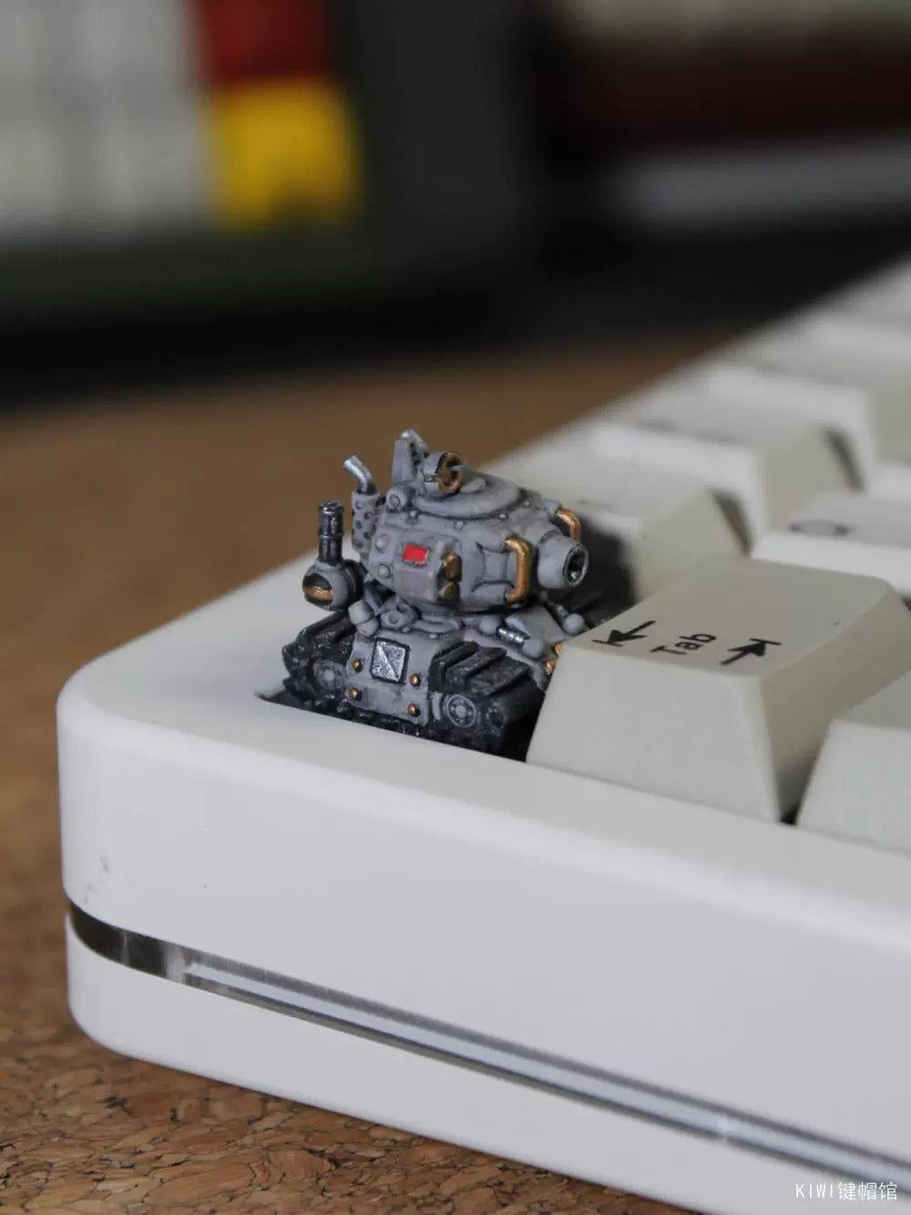 Metal Slug, Tank Coating Resin Keycaps Collection, Keyboard Decorative Keycaps