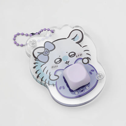 Fun decompression toys, keychain keys, mechanical keyboard switch tester, 3D printing material creative cultural products, mechanical keyboard peripheral toys, personalized keycap keys.