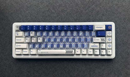 Aluminum alloy hollow design, anodized corrosion-resistant, WASD/directional keys, mechanical keyboard metal replacement set, keyboard decorative keycaps