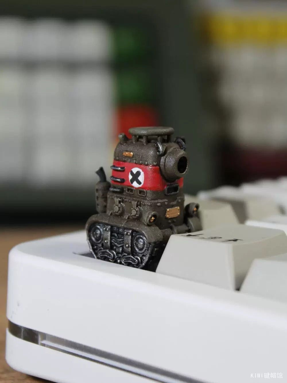 Metal Slug, Tank Coating Resin Keycaps Collection, Keyboard Decorative Keycaps