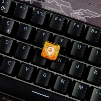 World of Warcraft series, Collection of Skill Symbols crystal resin artisankeycaps, game culture creative peripheral resin decorative keycaps