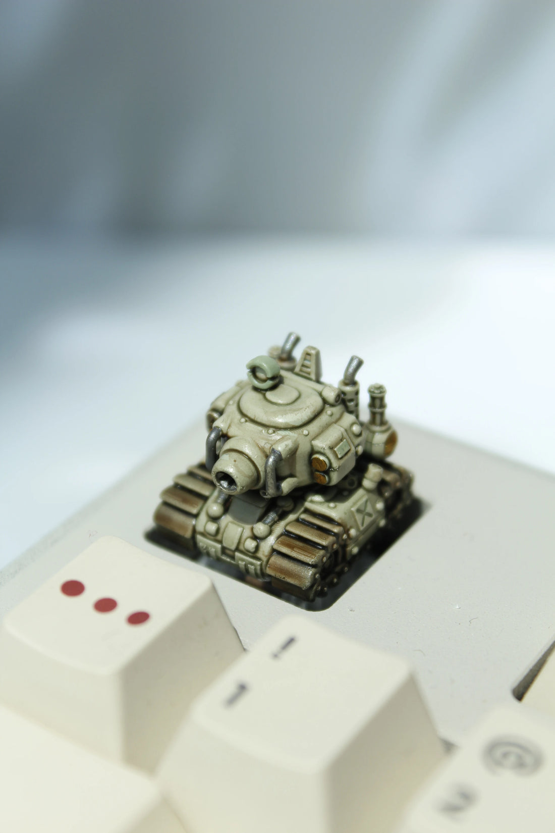 Metal Slug, Tank Coating Resin Keycaps Collection, Keyboard Decorative Keycaps