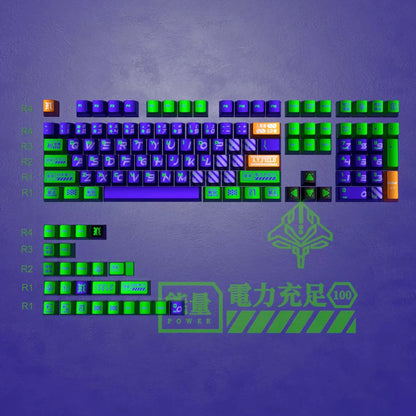 Metal paint texture anime set keycap collection theme design simple keycap replacement set, custom set personalized keycap series，PBT material, Original factory height, compatible with 61/64/68/75/84/87/104 mechanical keyboard keycap set