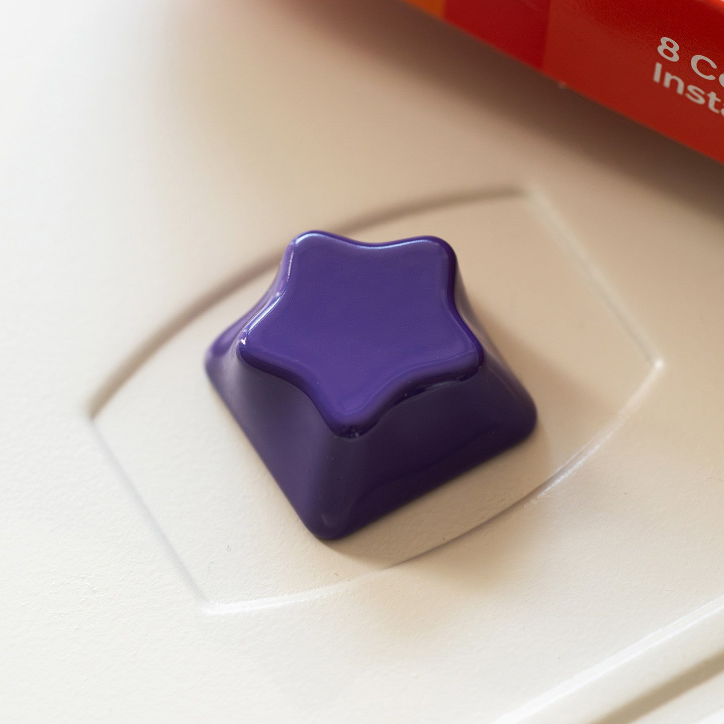 Original Alien Personalized Keycaps Star Aluminum Alloy Keycaps Metal Paint CNC Processing Customized Mechanical Keyboard Keycaps