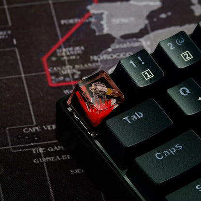 World of Warcraft series, Collection of Skill Symbols crystal resin artisankeycaps, game culture creative peripheral resin decorative keycaps