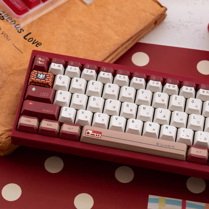 Family Computer, Nintendo Entertainment System theme, customized keycap set with PBT+PC sublimation technology, FC keycap set