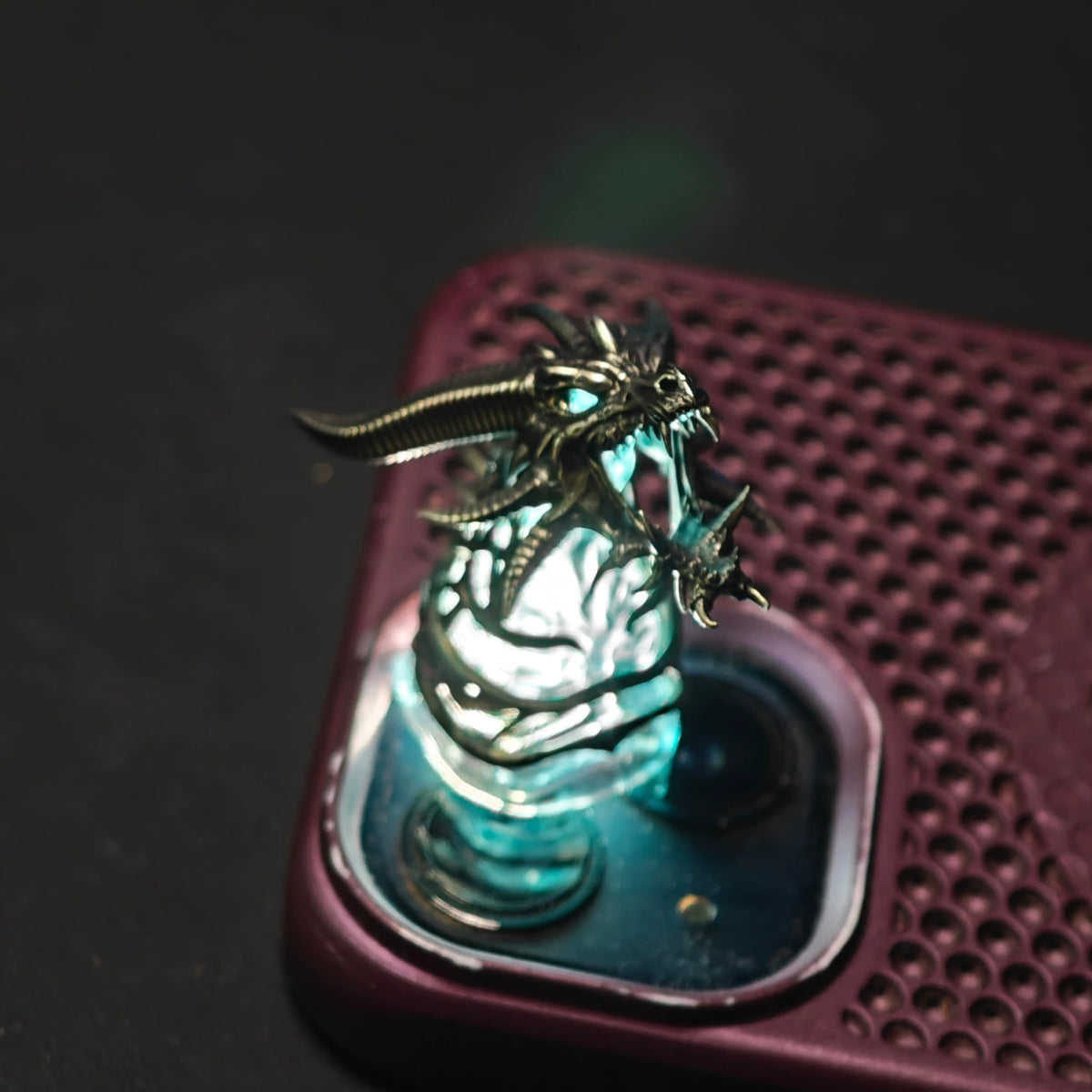 World of Warcraft, Frost Dragon Sindragosa, Metal/Resin versions Game Creative Culture Keycaps, Mechanical Keyboard Game Keyboard Decorative Keycaps