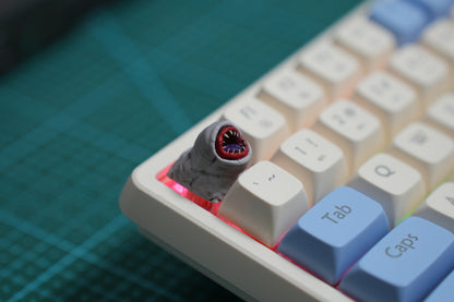 Monster Hunter themed resin personalized keycaps, coated resin mechanical keyboard decorative keycaps