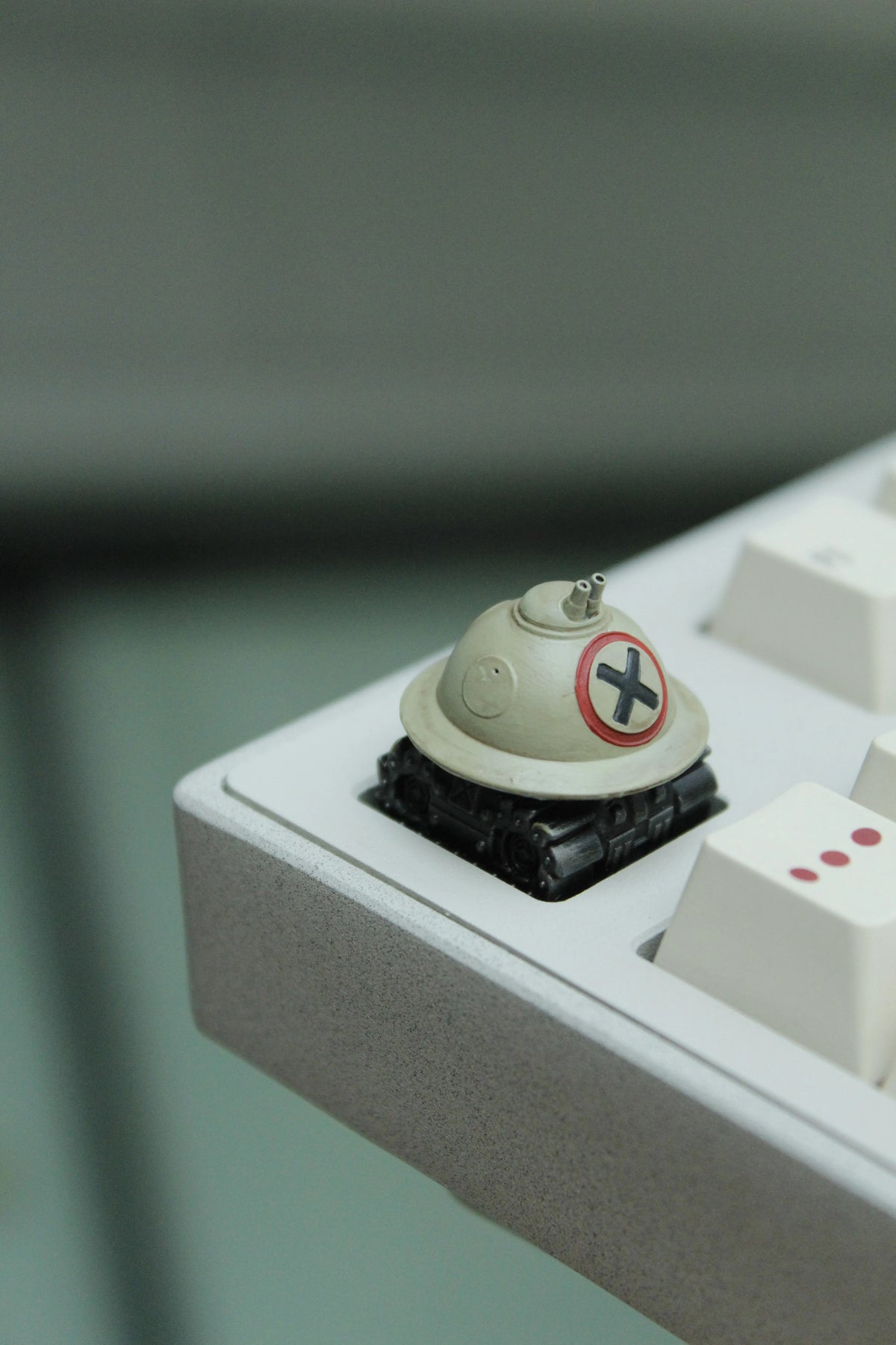 Metal Slug, Tank Coating Resin Keycaps Collection, Keyboard Decorative Keycaps