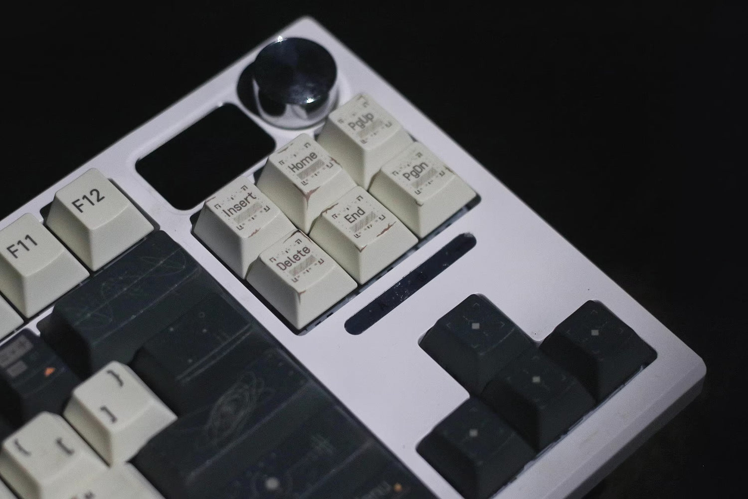 Interstellar themed personalized keycap set, astronaut space series PBT material decorative keycaps