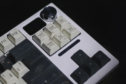 Interstellar themed personalized keycap set, astronaut space series PBT material decorative keycaps