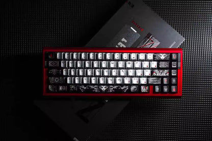 Fallen Angel Theme Design Keycap Metal Paint Pearl Paint Craftsmanship PBT Material Original Factory High Heat Sublimation Craftsmanship High Beauty Customization Personalized Keycap Set