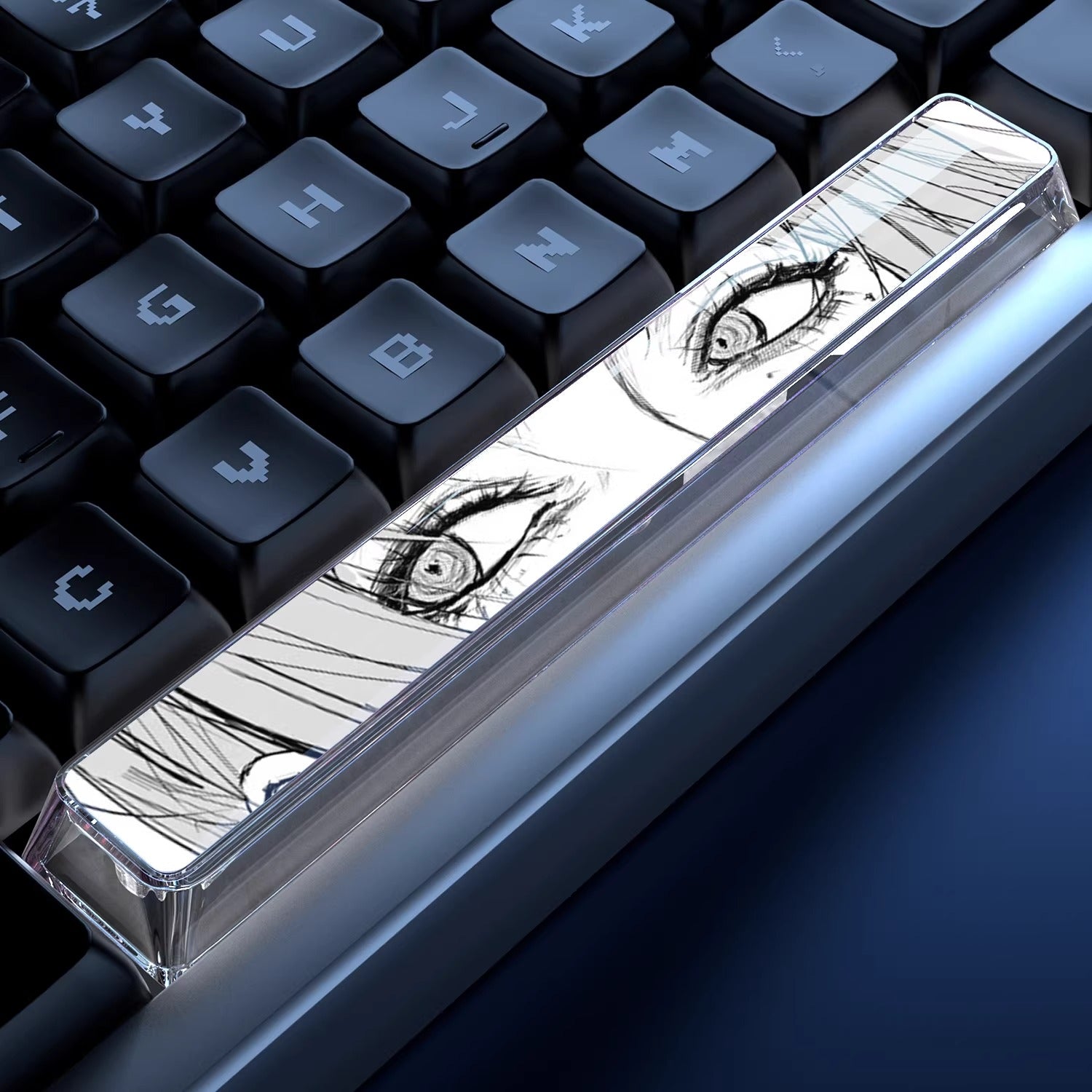 Close up of anime characters&