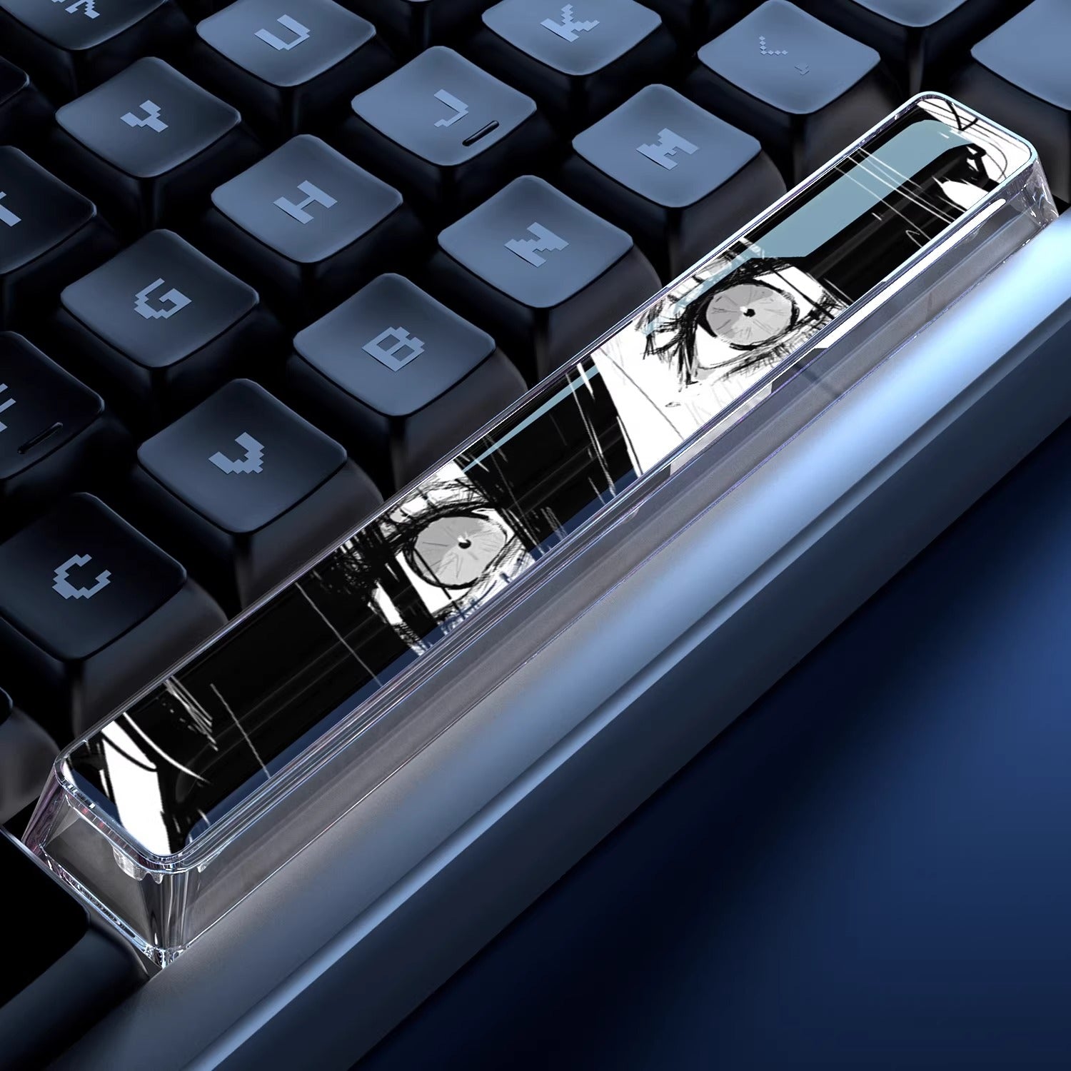 Close up of anime characters&