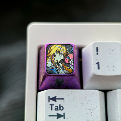 Honkai: Star Rail, Servant, 1U titanium alloy personalized keycaps, innovative products in anime and gaming culture, mechanical keyboard decoration keycaps
