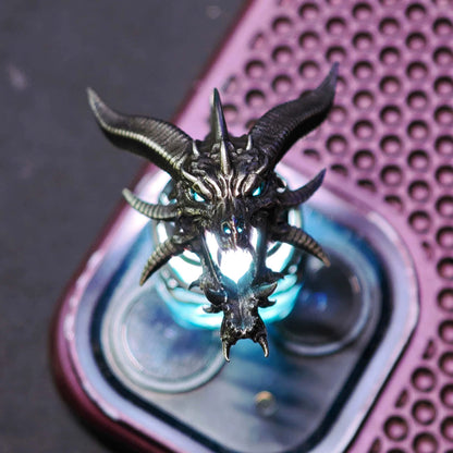 World of Warcraft, Frost Dragon Sindragosa, Metal/Resin versions Game Creative Culture Keycaps, Mechanical Keyboard Game Keyboard Decorative Keycaps