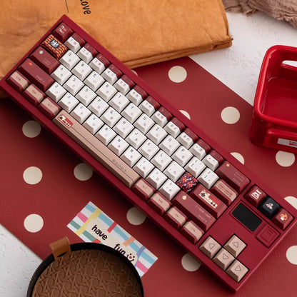 Family Computer, Nintendo Entertainment System theme, customized keycap set with PBT+PC sublimation technology, FC keycap set