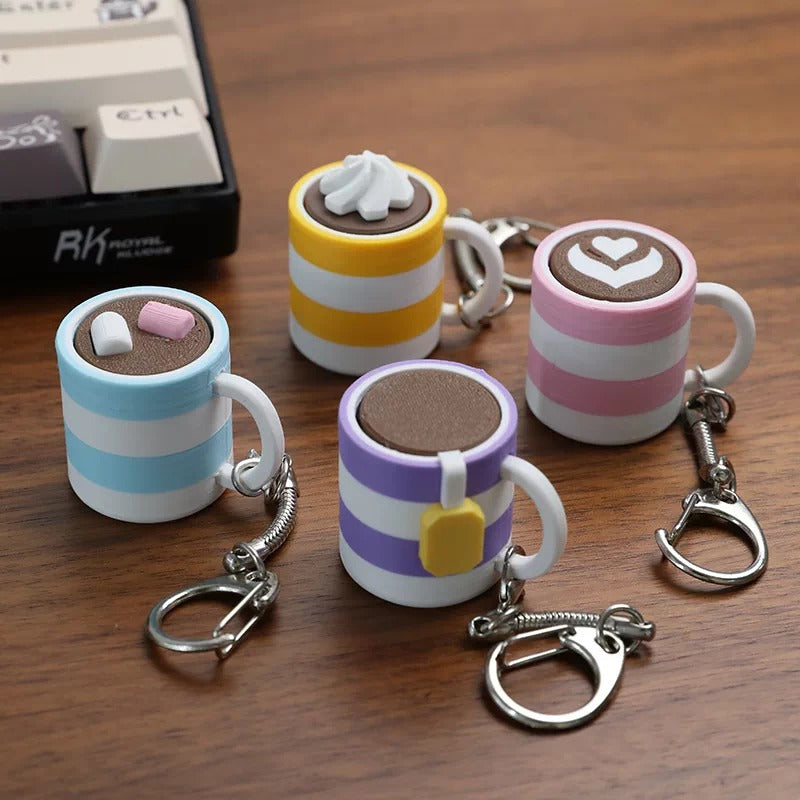 Fun decompression toys, keychain keys, mechanical keyboard switch tester, 3D printing material creative cultural products, mechanical keyboard peripheral toys, personalized keycap keys.