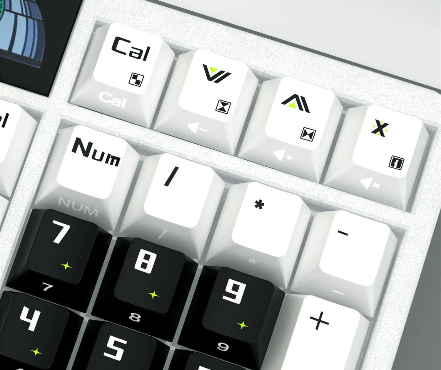 Time spans theme design, PBT material personalized keycap set, anime and games cultural creative decoration keycap set, compatible with 61/64/68/75/84/87/104 mechanical keyboard