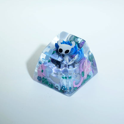 The Hollow Knight，Crystal drops of glue seals, resin personalized keycaps, anime game artisankeycaps