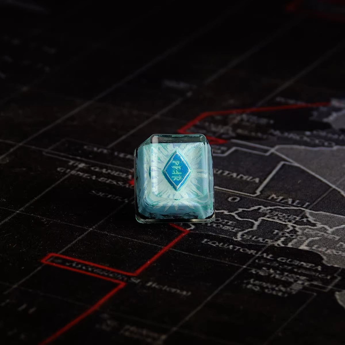 World of Warcraft series, Collection of Skill Symbols crystal resin artisankeycaps, game culture creative peripheral resin decorative keycaps