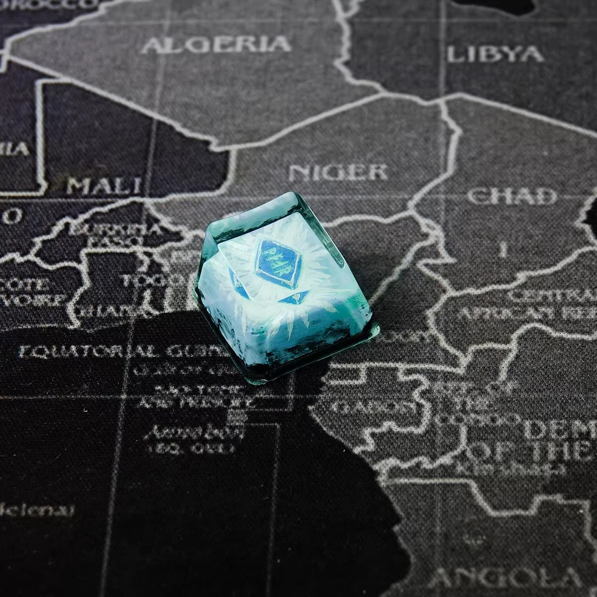 World of Warcraft series, Collection of Skill Symbols crystal resin artisankeycaps, game culture creative peripheral resin decorative keycaps