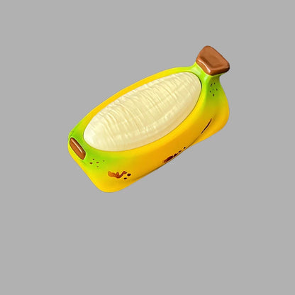 Banana shaped resin personalized keycaps, fruit keycaps, trendy cultural and creative keycaps, mechanical keyboard backspace/enter/caps replacement keycaps, decorative keycaps