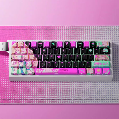 My Dress Up Darling, Kitagawa Marin Theme, PBT+PC Material Personalized Keycap Set, Anime Game Culture Creative Decorative Keycap Set