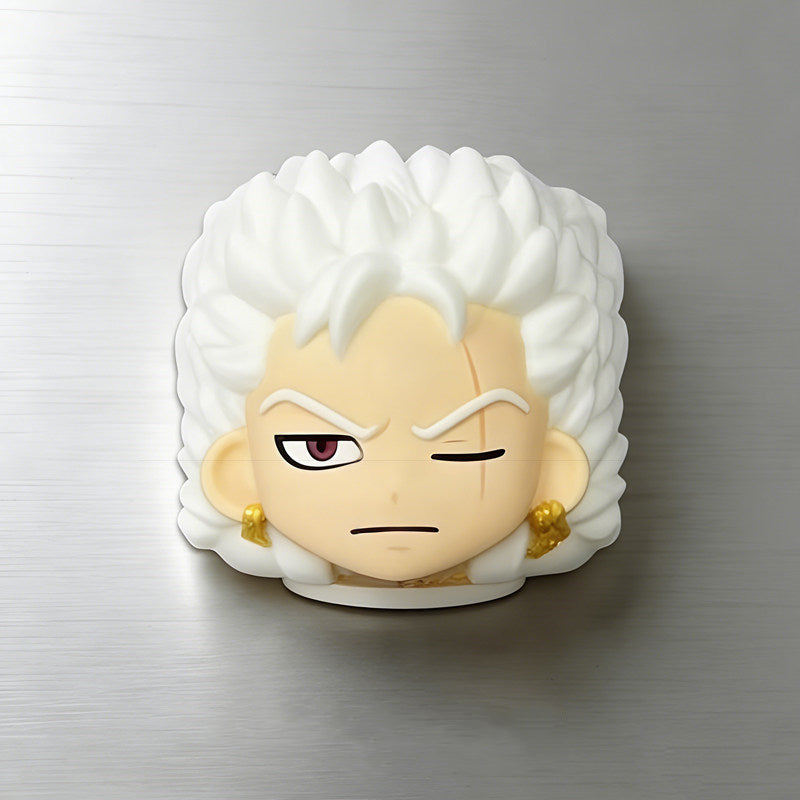 One Piece, Nika form, Luffy, Roronoa Zoro，Sanji， Joba hat, multi colored resin molded personalized keycap, decorative handmade craftsman keycap