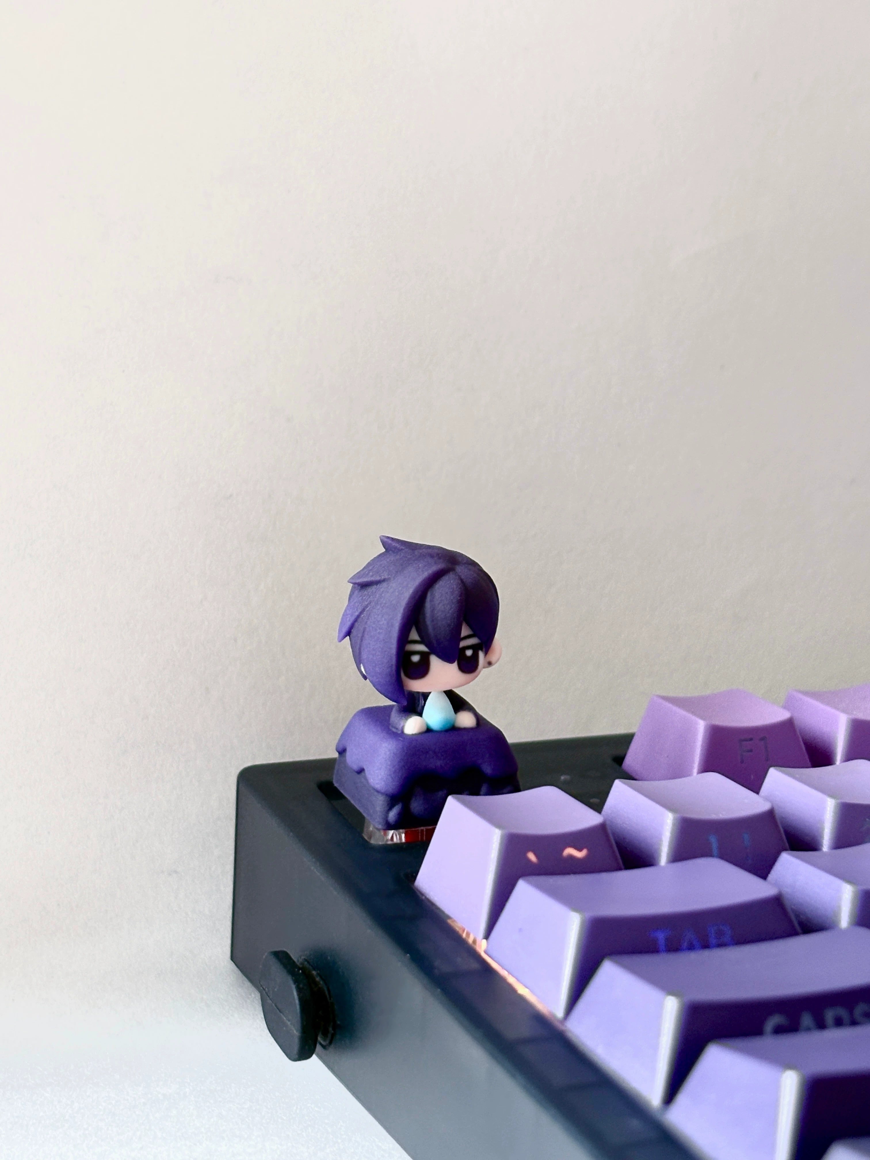 Stardew Valley, Sebastian, 1U resin material three-dimensional personalized keycap, mechanical keyboard cartoon decorative keycap