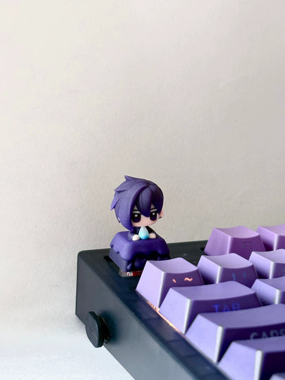 Stardew Valley, Sebastian, 1U resin material three-dimensional personalized keycap, mechanical keyboard cartoon decorative keycap