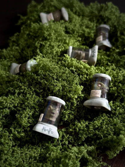 Dorohedoro，caiman， Crystal resin encapsulated experimental vessels, personalized keycaps, anime and game cultural and creative peripheral products, mechanical keyboard decorative art keycaps