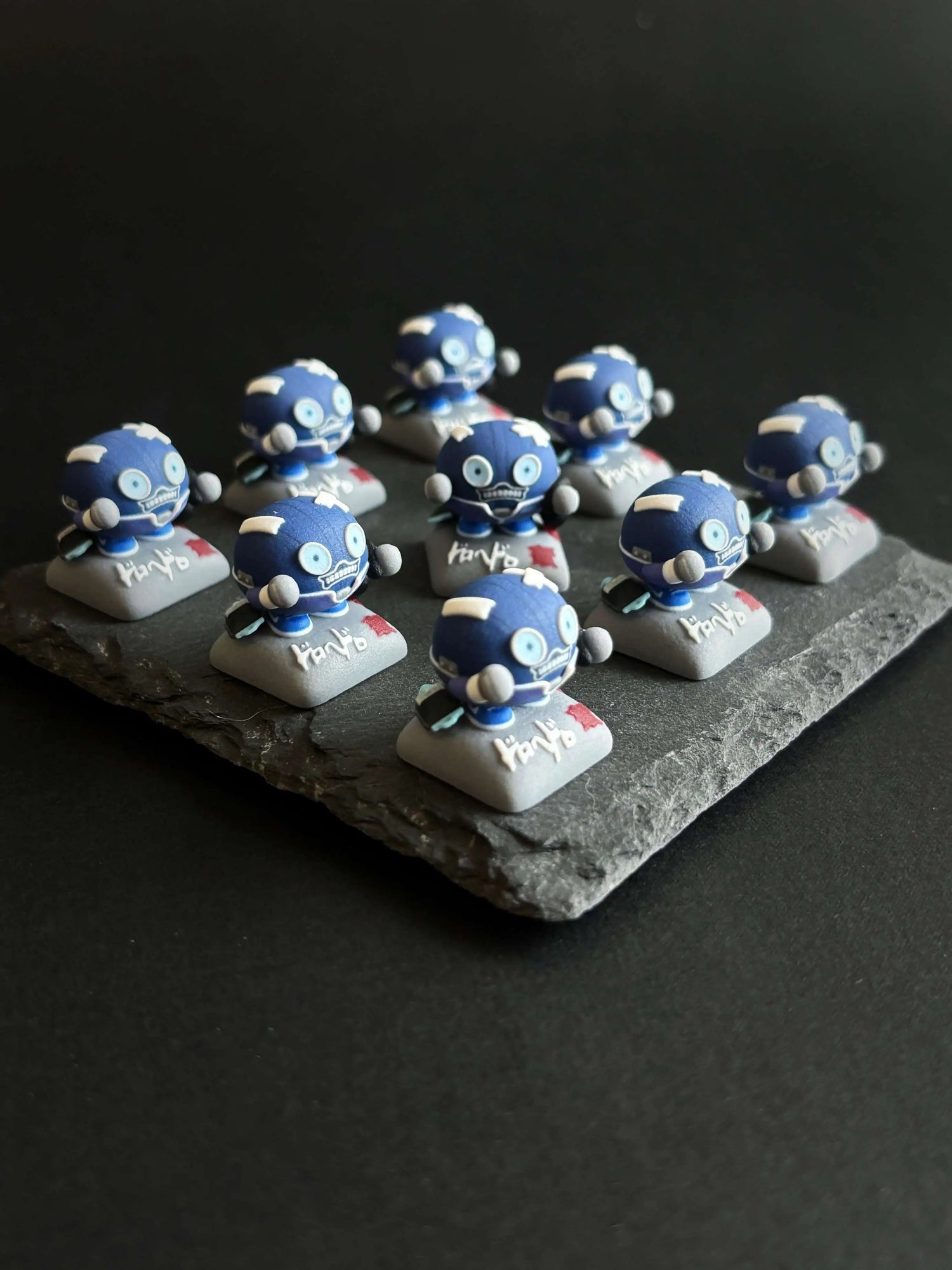 Dorohedoro Cute Keyboard Keycaps Resin Decor Personalized Doll Desktop Keyboard with Artistic Keycaps
