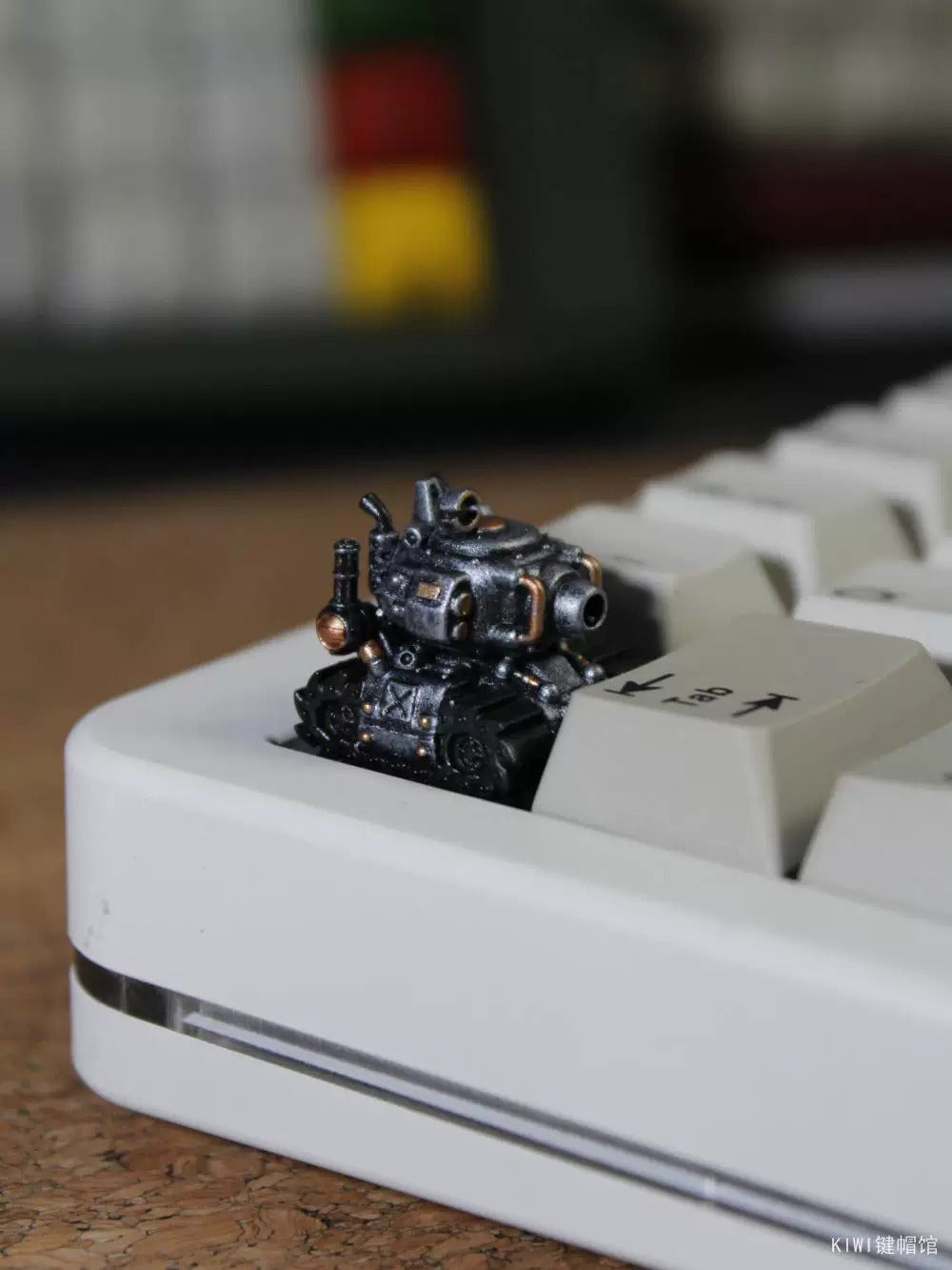 Metal Slug, Tank Coating Resin Keycaps Collection, Keyboard Decorative Keycaps