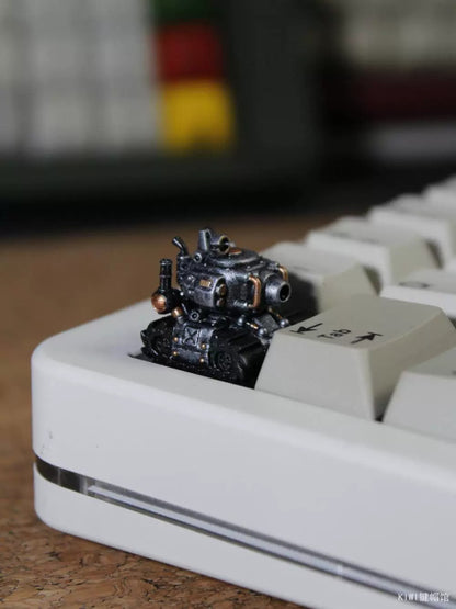 Metal Slug, Tank Coating Resin Keycaps Collection, Keyboard Decorative Keycaps