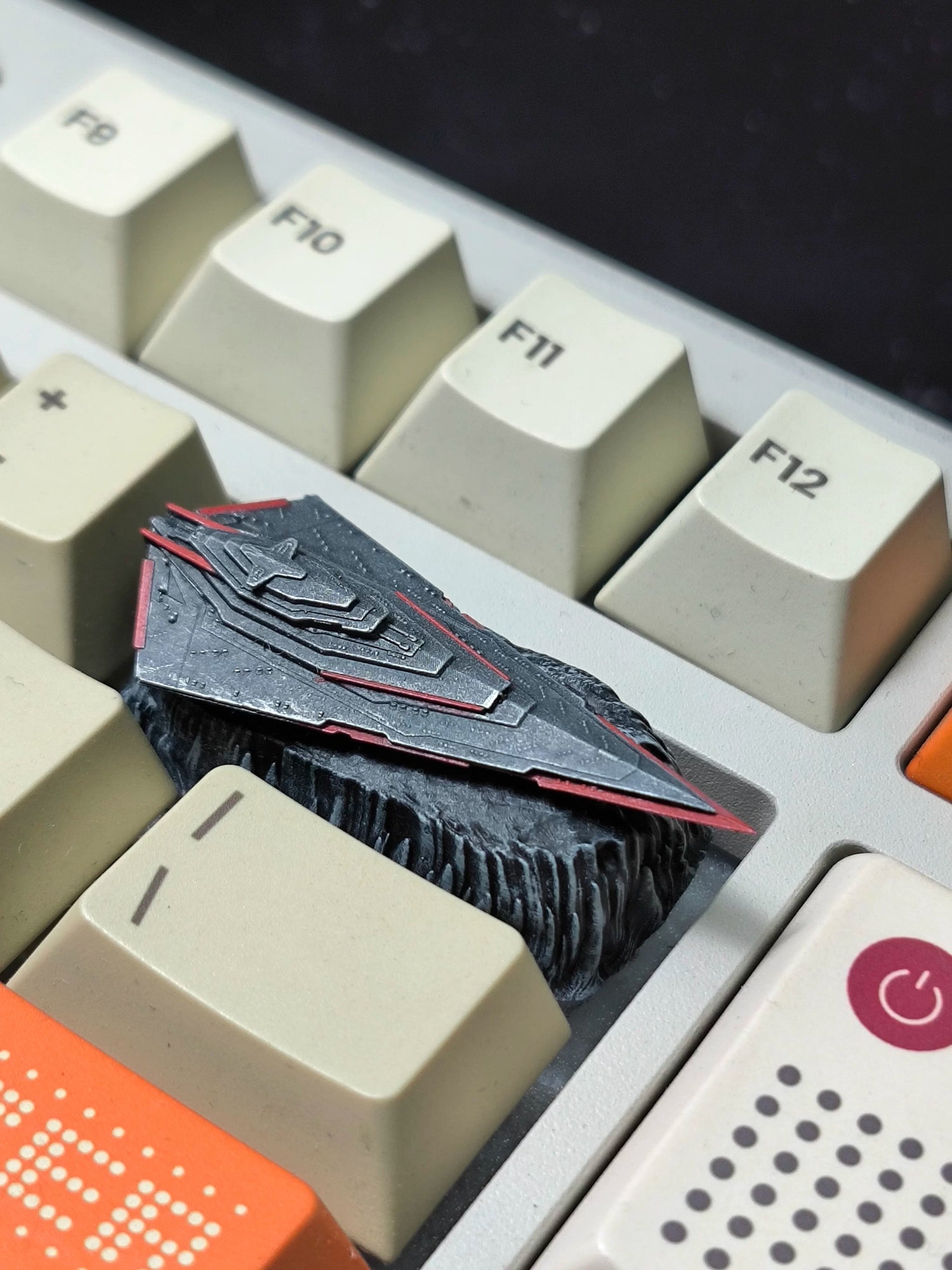 Star Wars, Star Flagship, Spacecraft Collection, Personalized Resin Coated Keycaps, Film Culture Peripheral Mechanical Keyboard Decorative Keycaps.