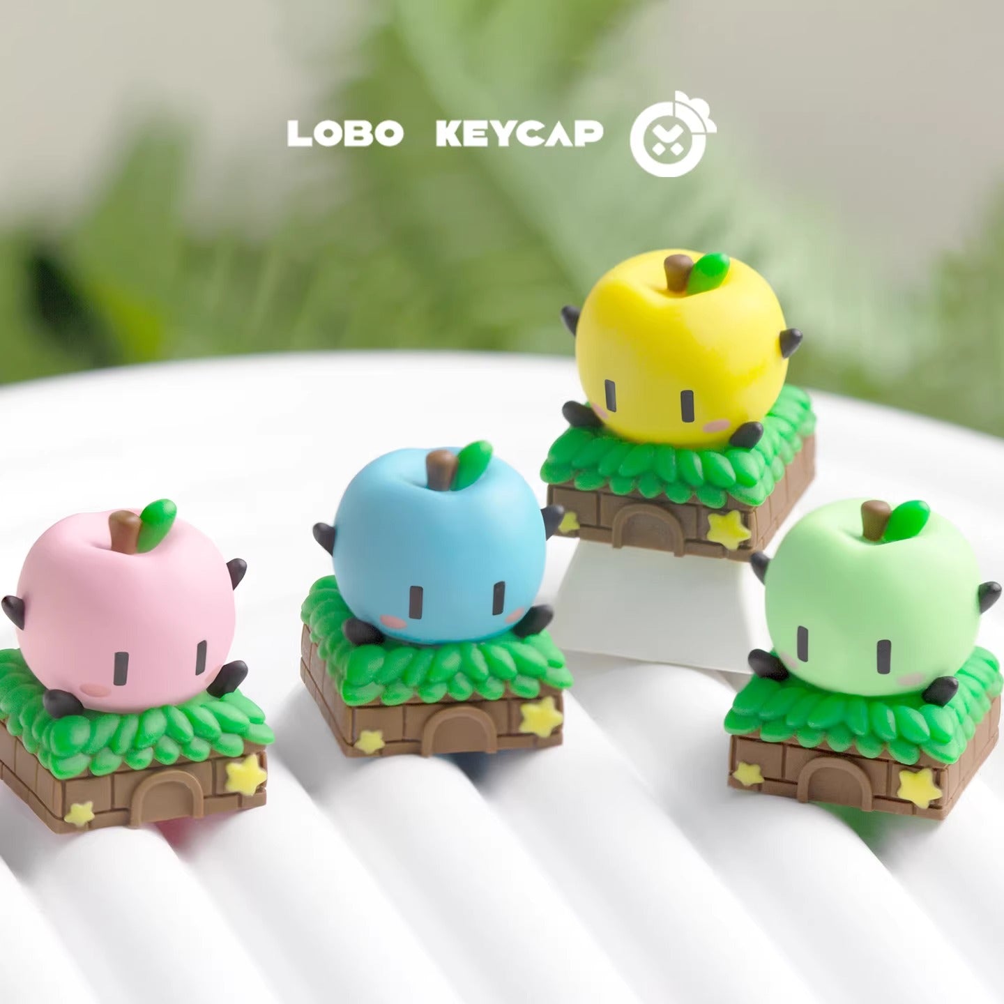 Stardew Valley， Creative peripheral products, multi-color resin personalized keycaps, cute decorative keycaps for anime and games
