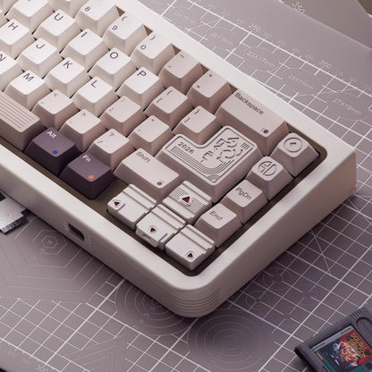 Aluminum alloy personalized keycaps, Year of the Horse commemorative edition, simple modular directional keys, metal material decorative keycaps