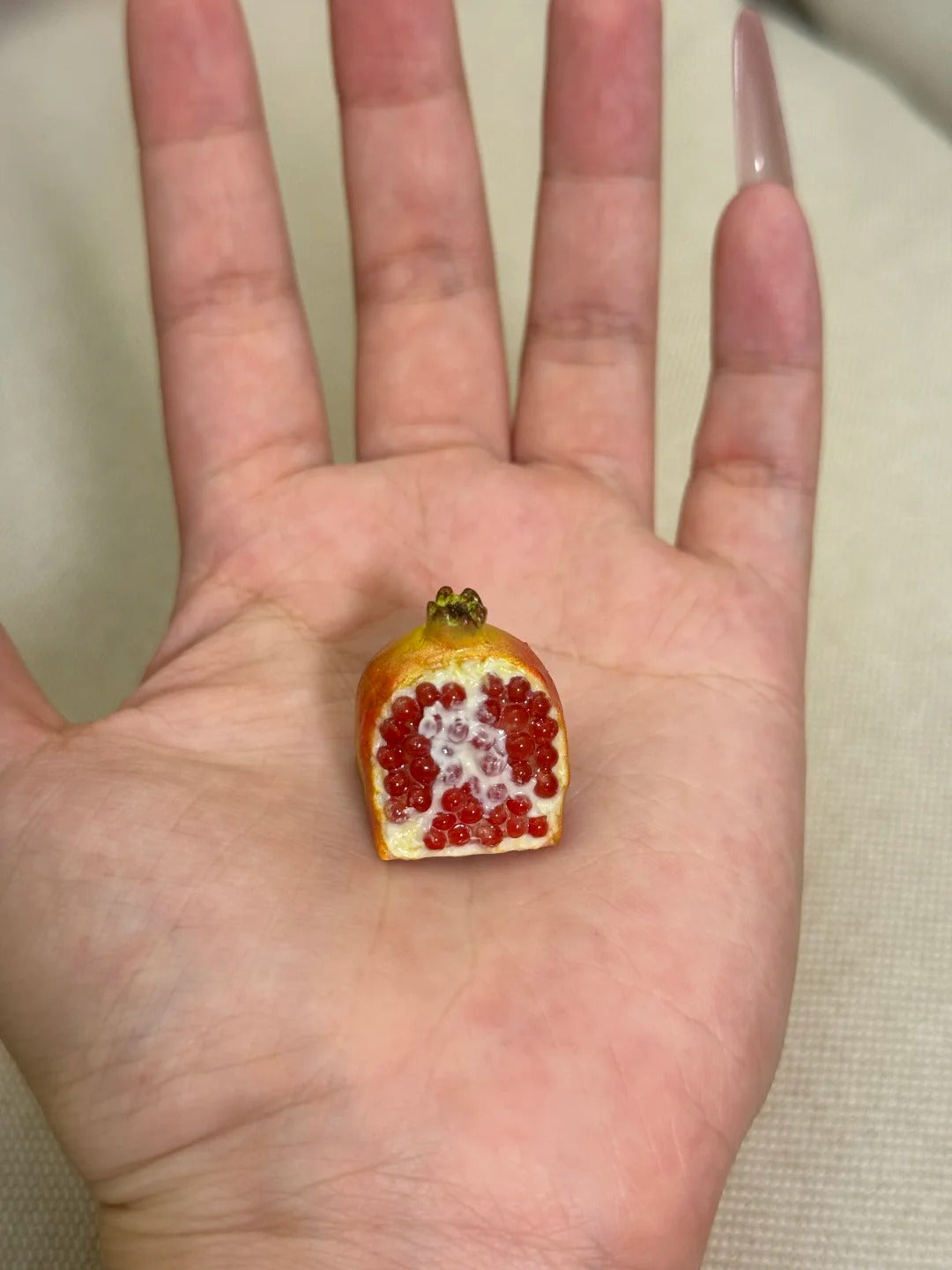Simulated fruit series keycaps, handmade personalized keycaps made of soft clay material, mechanical keyboard creatively decorated keycaps