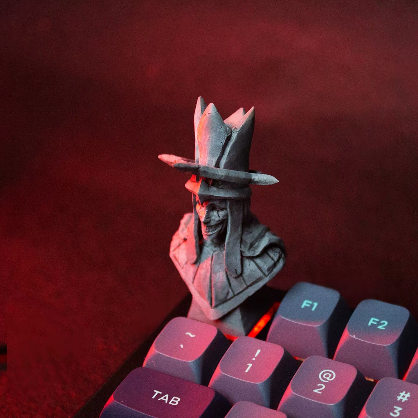 solo leveling, Hand painted personalized keycaps, decorative keycaps for anime, gaming, and cultural peripherals， Mechanical keyboard decorative art paired with keycaps
