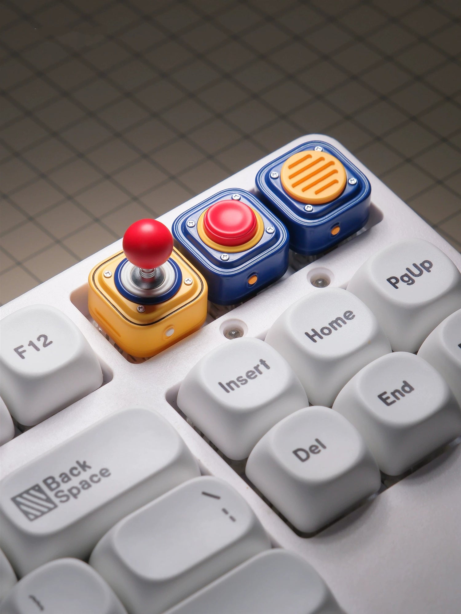 Arcade joystick design, keycap resin coating, personalized keycap customization, mechanical keyboard, resin decorative keycap