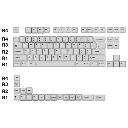Anode violet aluminum alloy metal keycap set factory height, mechanical keyboard metal decorative keycaps, liquid character design artistic keycaps
